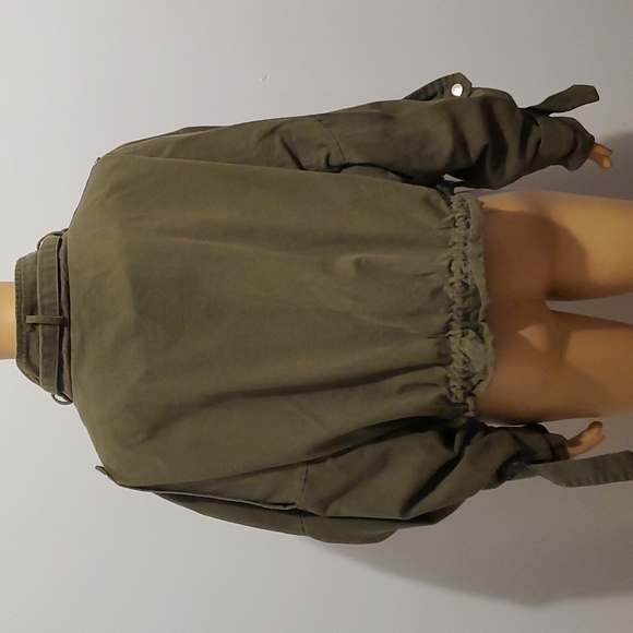 Thatix army colored fashion jacket - Picture 4 of 4